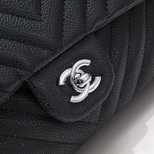 シャネルバッグ素材ディテール